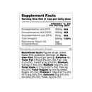 Omega 3 Mild Orange Liquid Reverse Labels 03